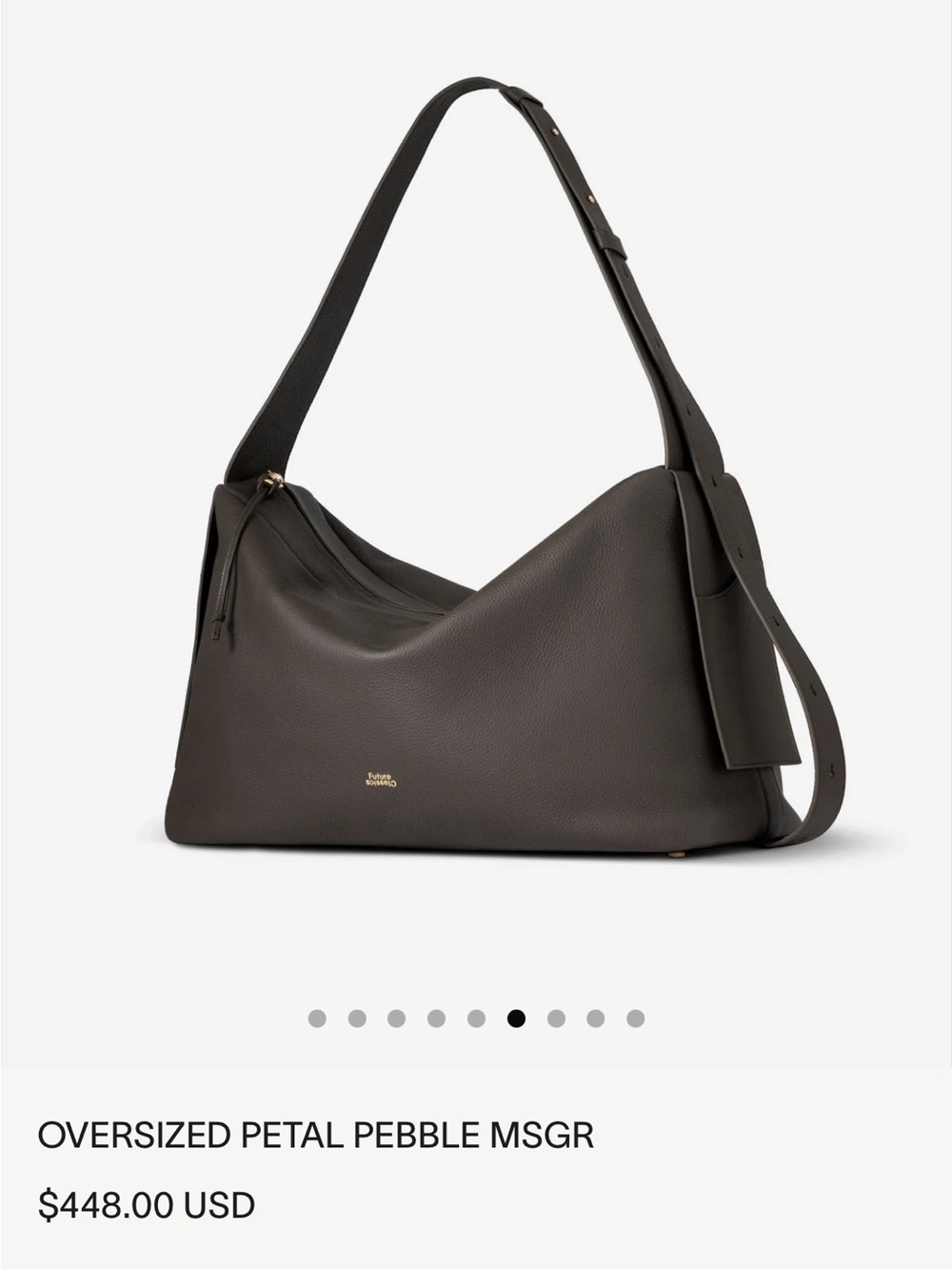 Future Classics Oversized Pebble Bag